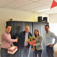 Jubilaris: we feliciteren onze collega!